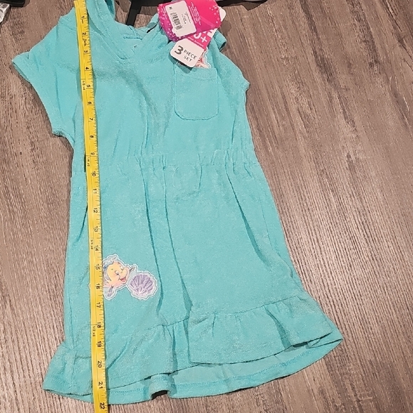 Disney Sparkling Blue and White Swimsuit Set - Picture 6 of 7